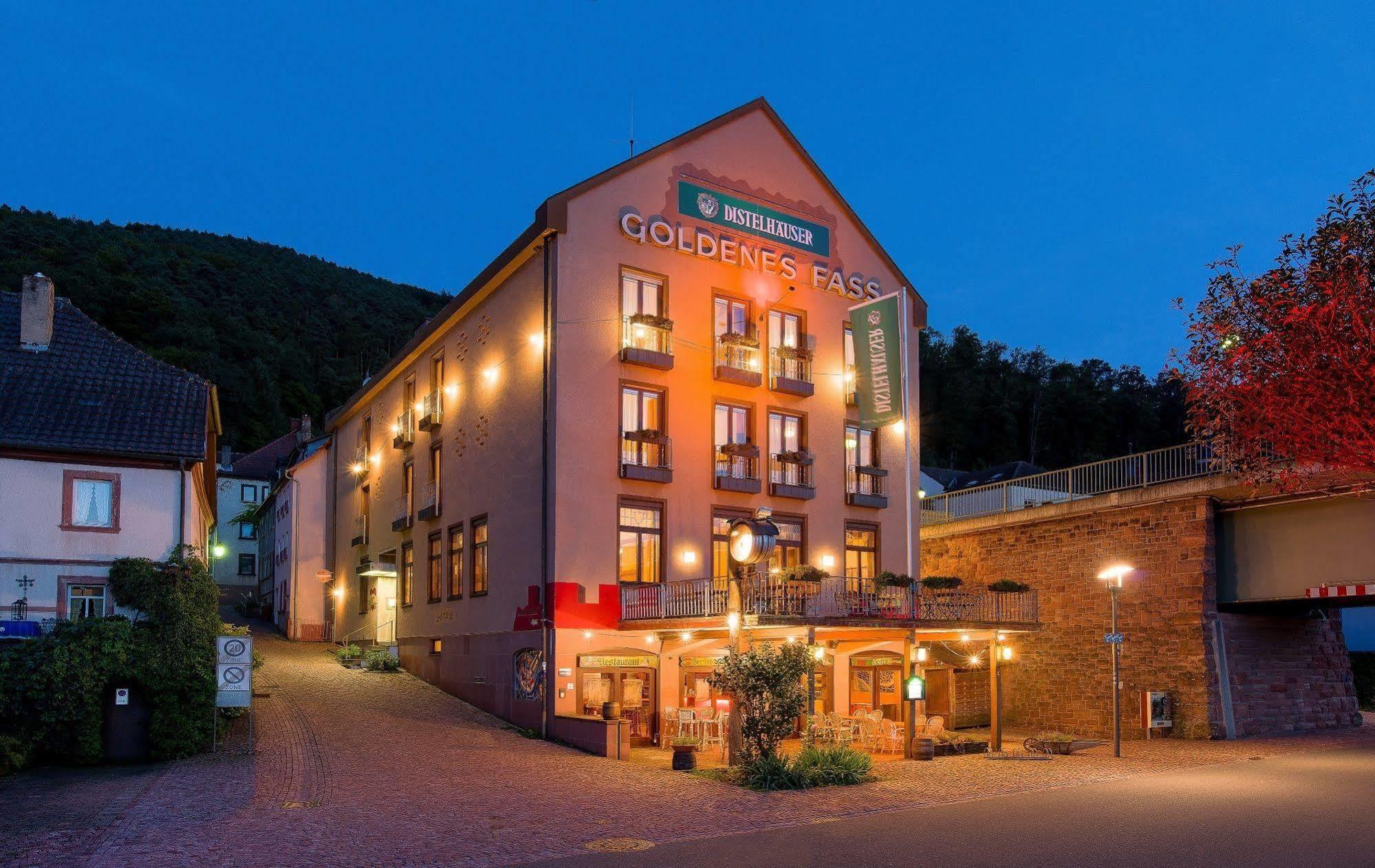 Hotel Goldenes Fass Freudenberg am Main Exterior foto